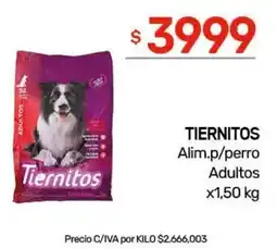 Nini Mayorista Tiernitos alim.p/perro adultos oferta