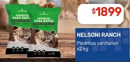 Nini Mayorista Nelsoni ranch piedritas para gatos oferta