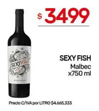 Nini Mayorista Sexy fish malbec oferta