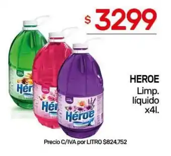 Nini Mayorista Heroe limp. liquido oferta