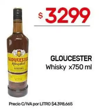 Nini Mayorista Gloucester whisky oferta