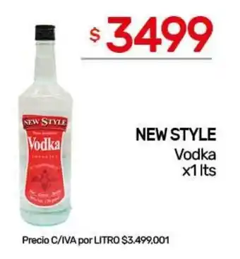 Nini Mayorista New style vodka oferta