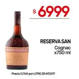 Nini Mayorista Reserva san juan cognac oferta
