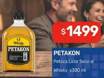 Nini Mayorista Petakon petaca licor seco al whisky oferta