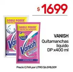 Nini Mayorista Vanish quitamanchas liquido oferta