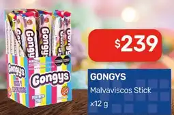 Nini Mayorista Gongys malvaviscos stick oferta