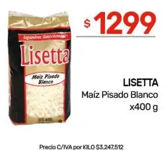 Nini Mayorista Lisetta maíz pisado blanco oferta
