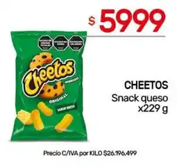 Nini Mayorista Cheetos snack queso oferta