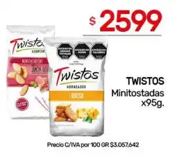 Nini Mayorista Twistos minitostadas oferta