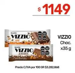 Nini Mayorista Vizzio chocolat oferta