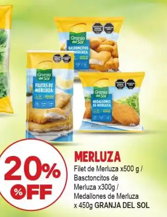 Nini Mayorista Granja del sol merluza oferta