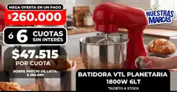 Supermayorista Vital Vtl batidora planetaria oferta