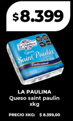 Supermayorista Vital La paulina queso saint paulin oferta