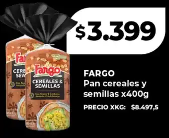 Supermayorista Vital Fargo pan cereales y semillas oferta