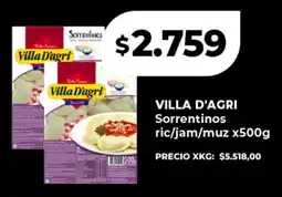Supermayorista Vital Villa dagri sorrentinos ric/jam/muz oferta