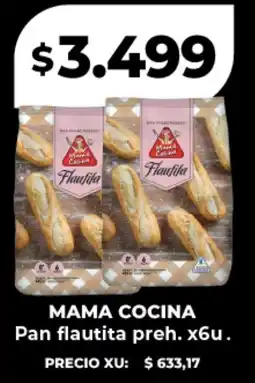 Supermayorista Vital Mama cocina pan flautita preh oferta