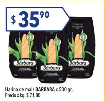 Hergo Barbara Harina de maiz x 500gr oferta