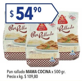 Hergo Mama Cocina Pan rallado x 500gr oferta