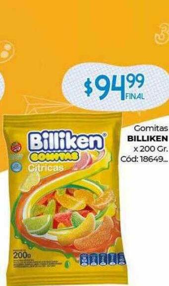 Diarco Gomitas Billiken oferta