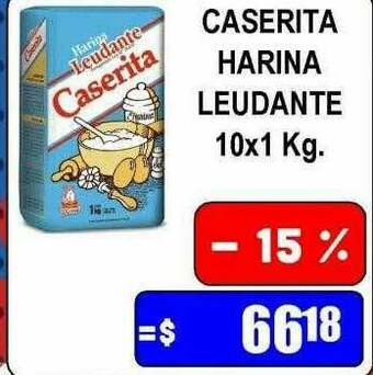 Dulcenter Caserita Harina Leudante oferta