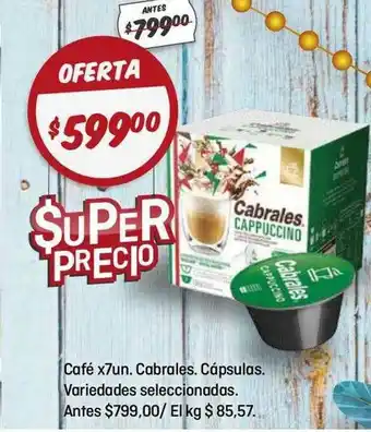 El Nene Café Cabrales Capsulas oferta