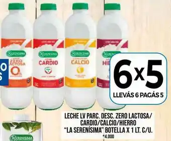La Anonima Leche Lv Parc. Desc. Zero Lactosa Cardio Calcio Hieroo La Serenísima oferta