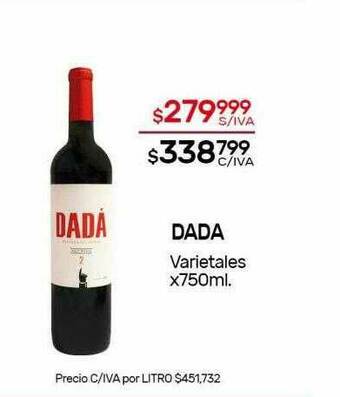 Nini Mayorista Dada Varietales oferta