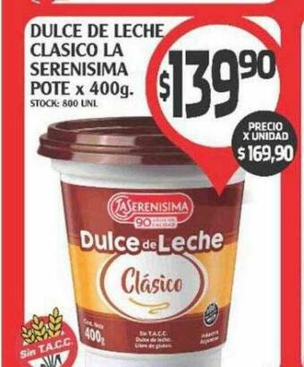 Supermercados Malambo Dulce De Leche Clasico La Serenisima oferta
