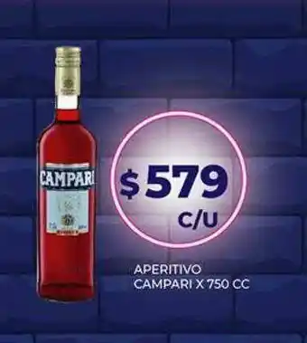 Supermercados Toledo Aperitivo Campari X oferta