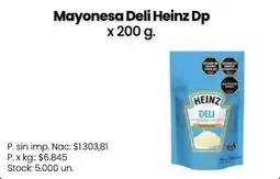 Changomas Heinz mayonesa deli oferta