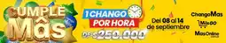 Changomas ChangoMas 1 chango por hora oferta