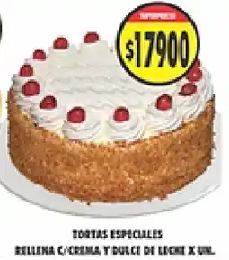 Supermercados Becerra Tortas especiales oferta