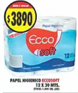 Supermercados Becerra Ecco soft papel higienico oferta