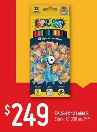 Changomas Splash 12 largos oferta