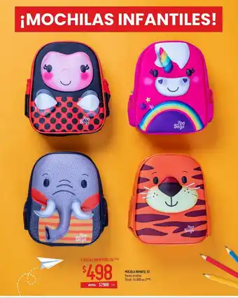 Changomas Mochila infantil 3d oferta