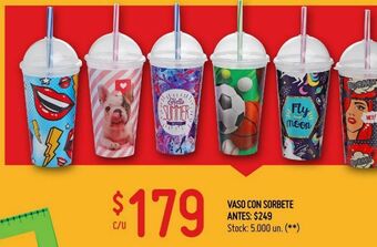 Changomas Vaso con sorbete oferta
