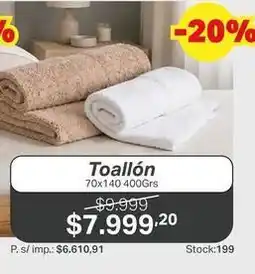 Ferniplast Toallón oferta