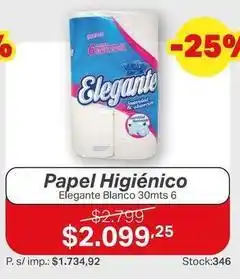Ferniplast Elegante - papel higi00nico oferta