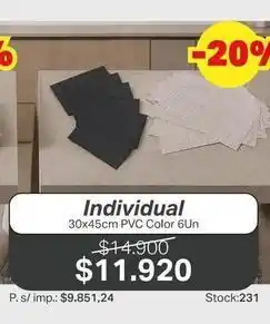 Ferniplast Individual oferta