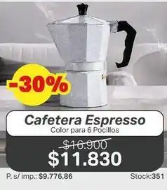 Ferniplast Cafetera espresso oferta