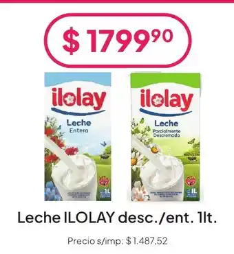Hergo Ilolay leche desc./ent. oferta
