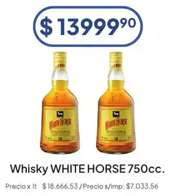 Hergo White horse whisky oferta
