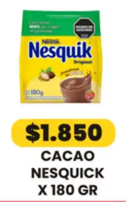 Autoservicio Capo Nesquik cacao oferta