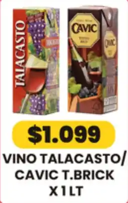 Autoservicio Capo Vino talacasto/ cavic t.brick oferta