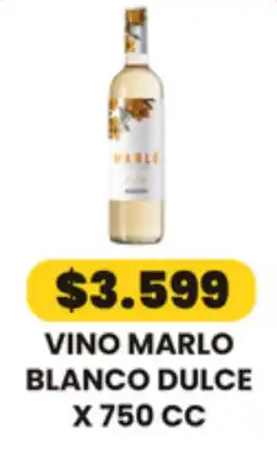 Autoservicio Capo Marlo vino blanco dulce oferta