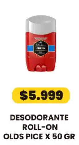 Autoservicio Capo Olds pice desodorante roll-on oferta