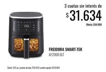 Supermercados Tadicor Smart-tek freidora oferta