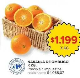 Carrefour Market Naranja de ombligo oferta