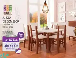 Sampietro Inmacol juego de comedor oferta