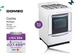 Sampietro Domec cocina multigas oferta
